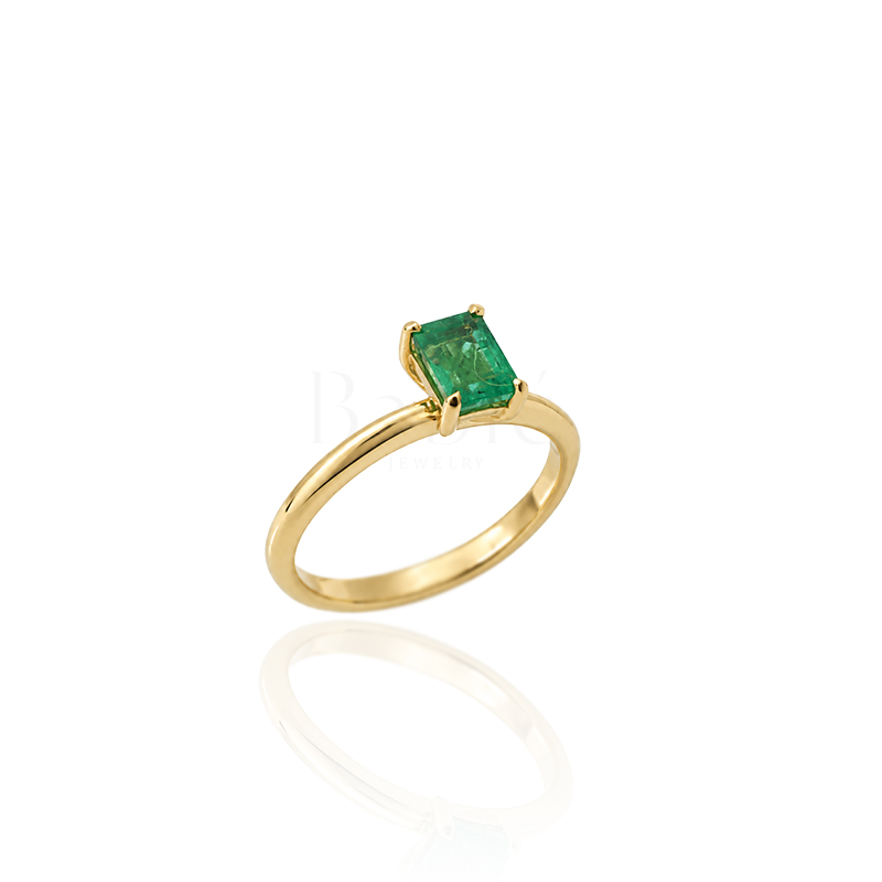 Prirodni smaragd emerald cut - PDK91